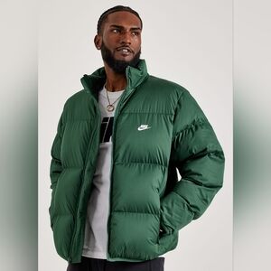 NIKE AIR CLUB PUFFER JACKET VINTAGE GREEN MEN'S US SIZE 2XL BRAND NEW IN BAG